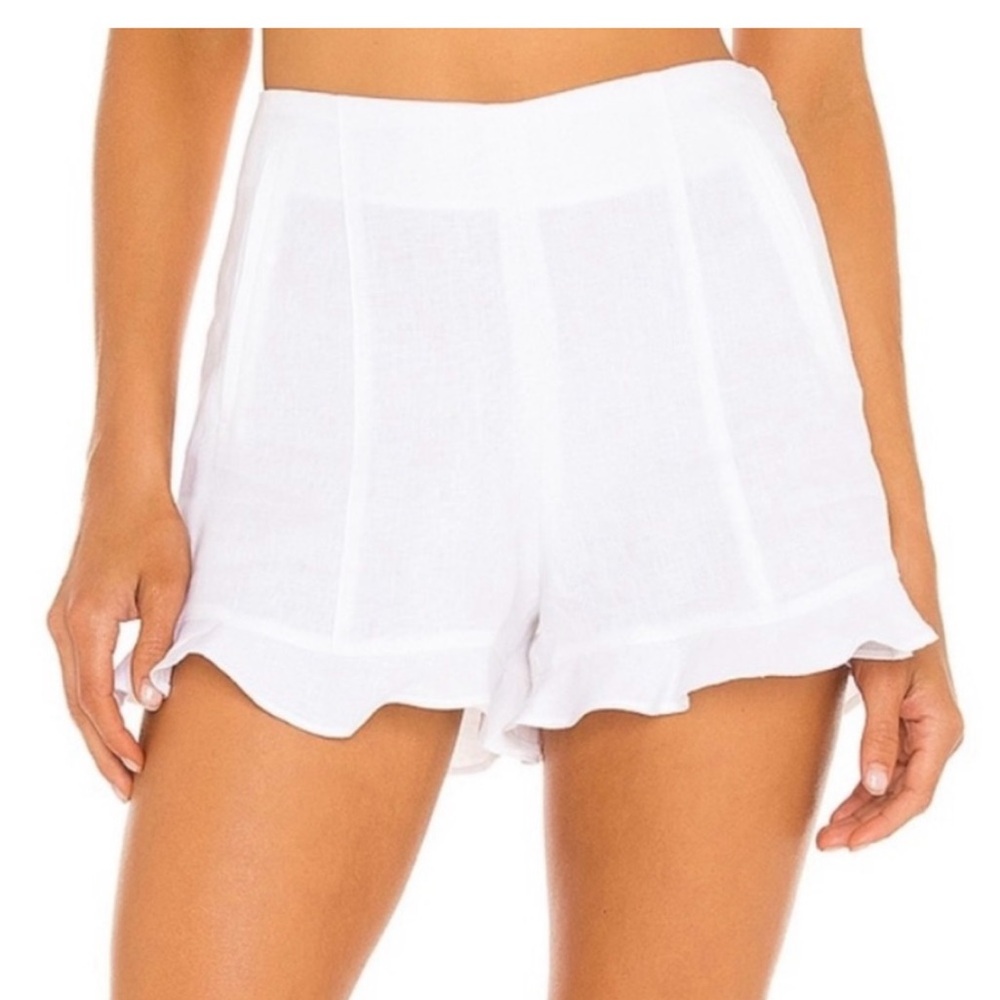 1.STATE ruffle shorts